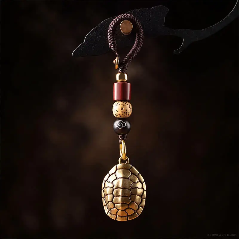 Amber-Tone, Copper & Brass Pi Xiu Charm