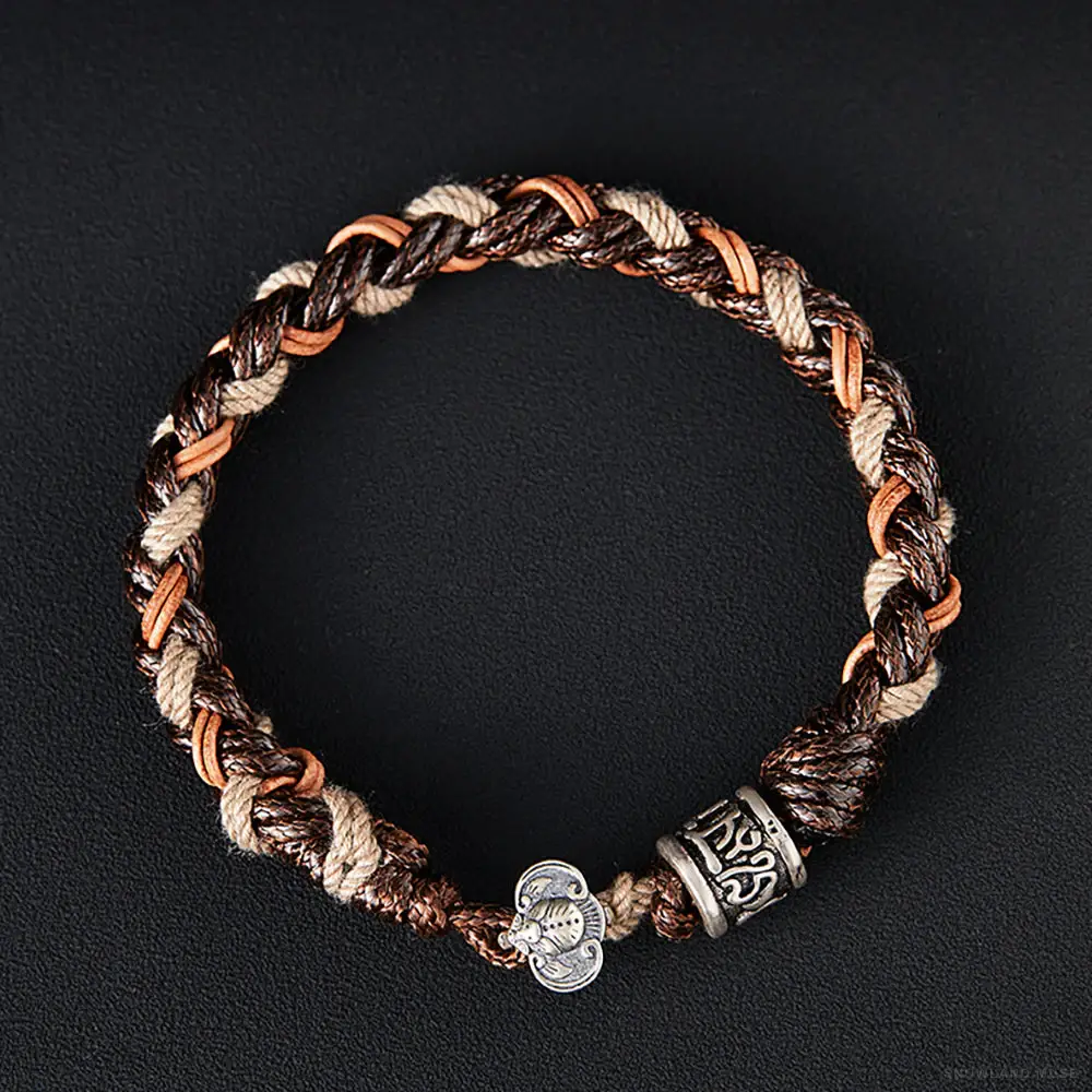Sterling Silver Handwoven Bracelet