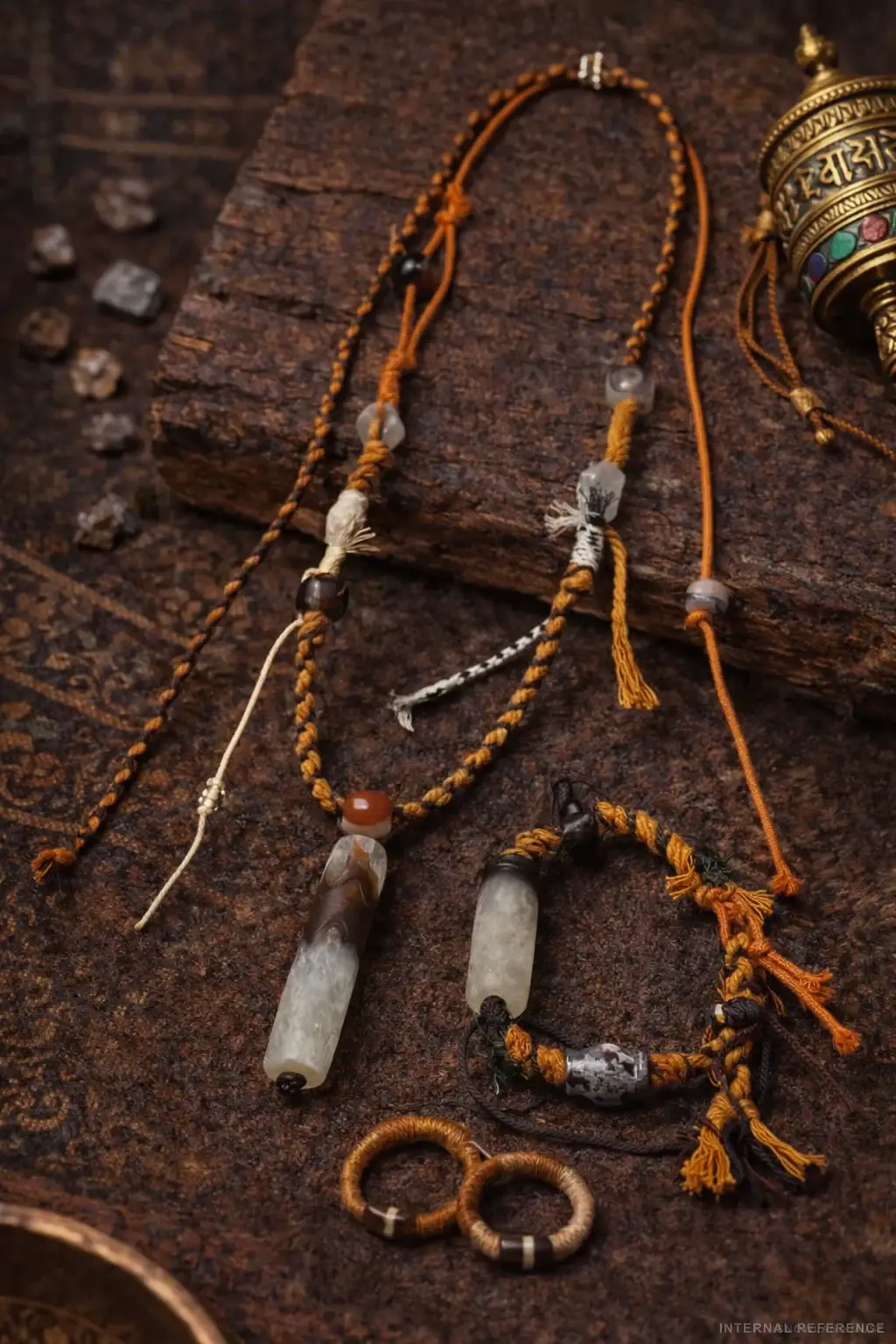 Agate & Copper Bracelet
