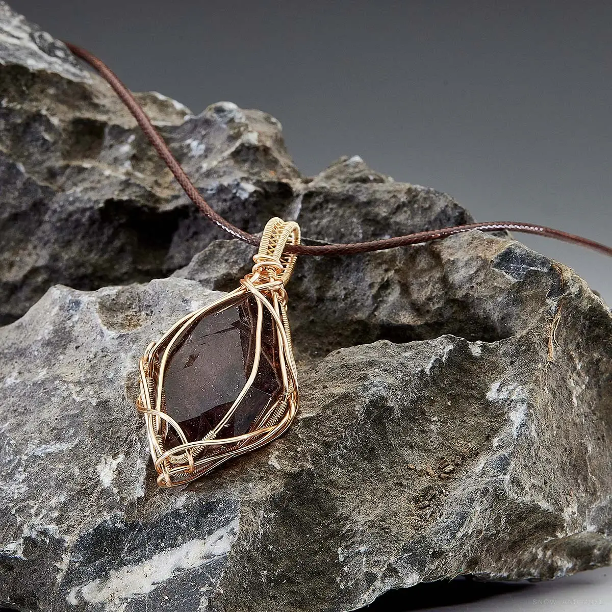 Super Seven Quartz & Amethyst Necklace