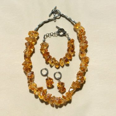 Citrine Jewelry Set
