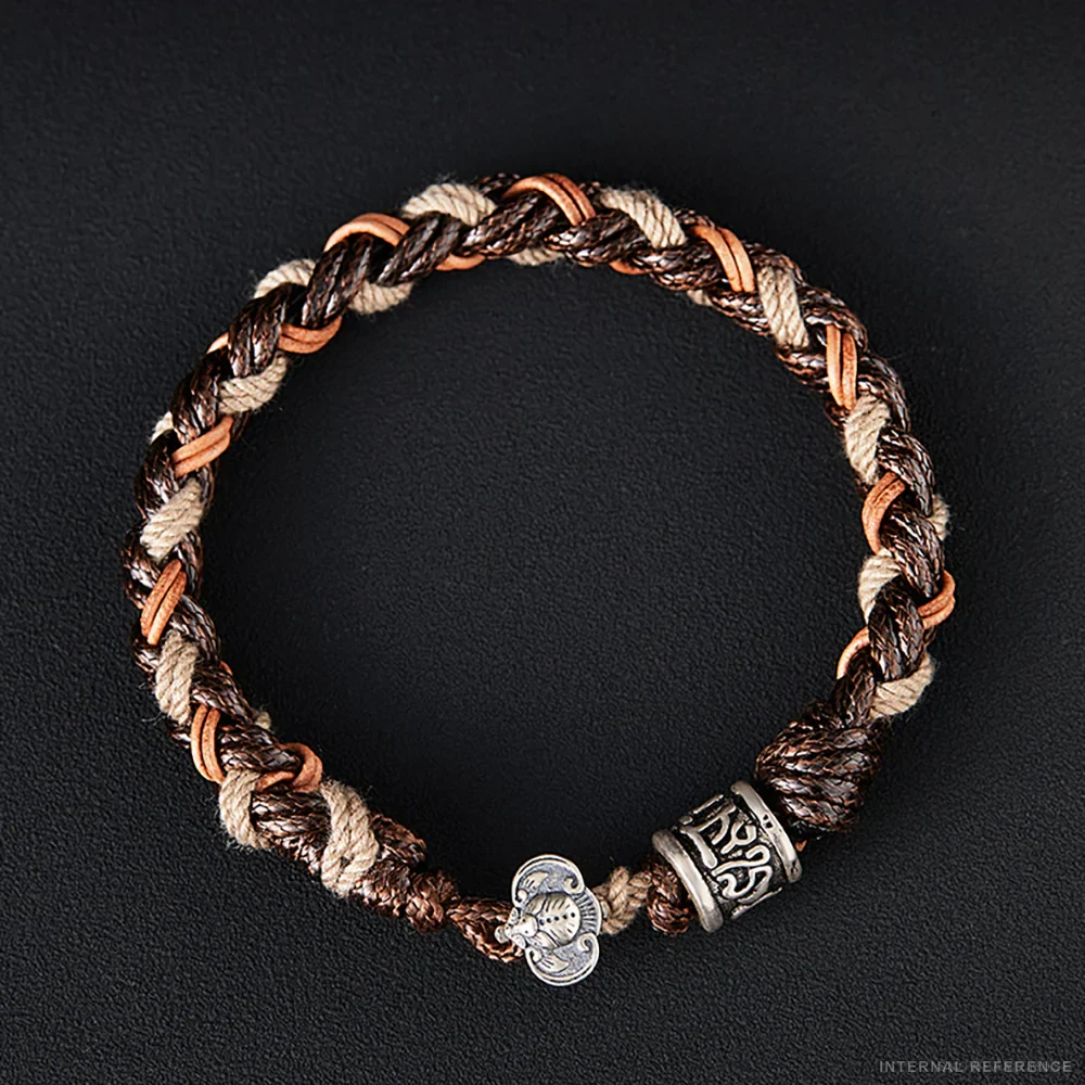 Sterling Silver Handwoven Bracelet